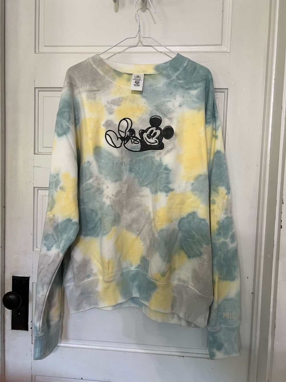 Mickey Mouse tie-dye sweatshirt cool summer